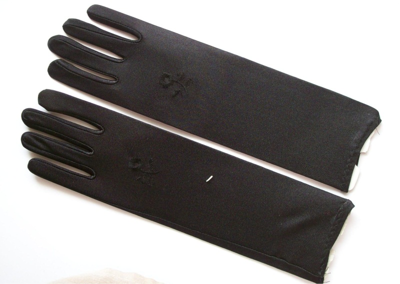 Stretch-Handschuhe schwarz